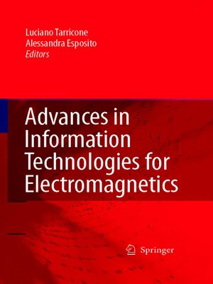 cover image of Advances in Information Technologies for Electromagnetics